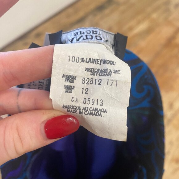 Vintage 1980s Pleated Midi Skirt - Picture 8 of 8